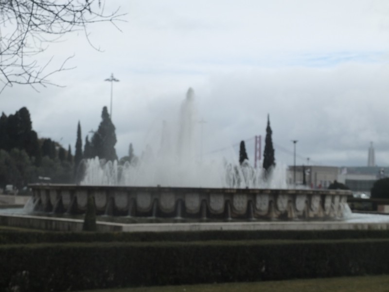 12. he Fountain in the Park in Front of the Monastery