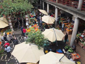 45. The Fruit  and Flower Market from the Upper Level