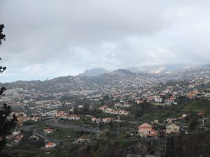 8.  View of Funchal and  Madeira from the Botanical Gardens