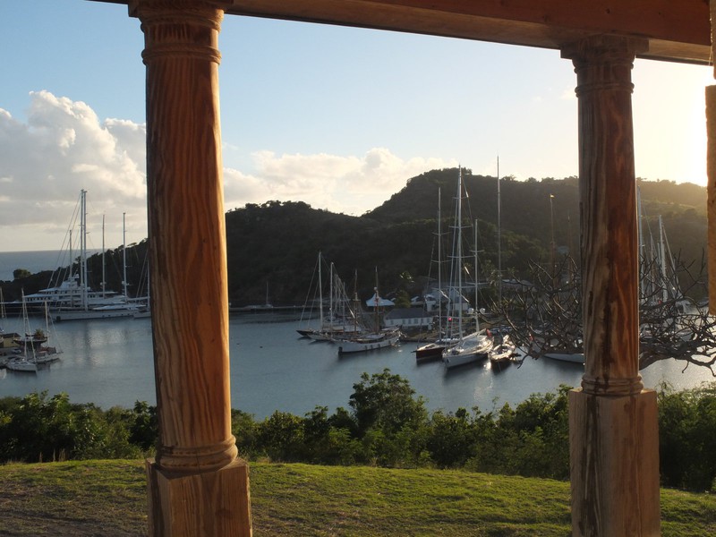 38. View of English Harbour from Clarence House