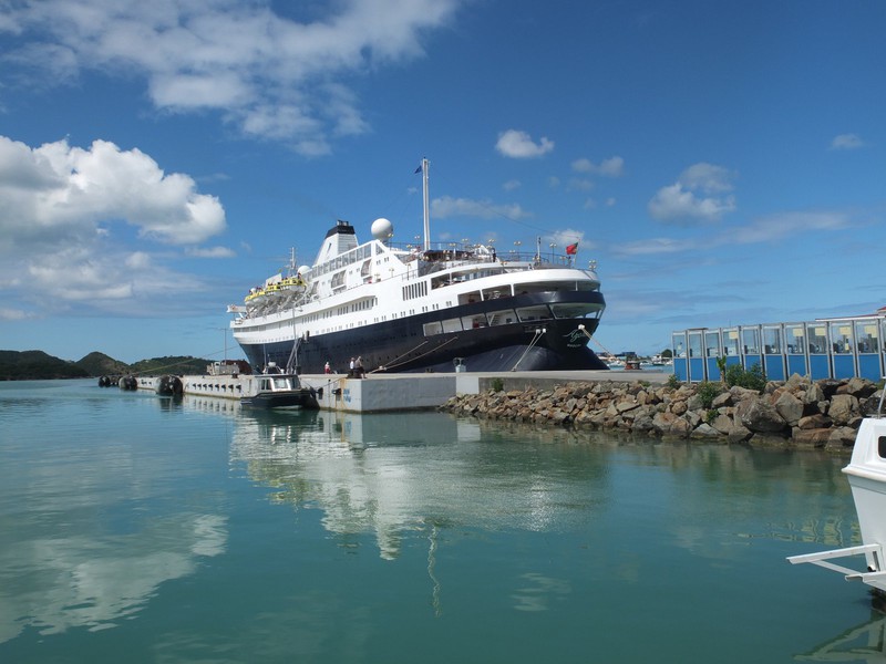 5. The Azores Docked at St John's