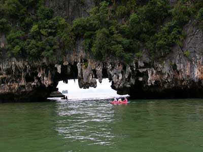 Thailand - Arch in Island Phang Nga Bay