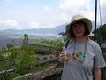 Bali -  M with Batur Lake in Background