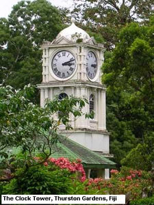 Fiji - The Clock Tower, Thurston Gardens