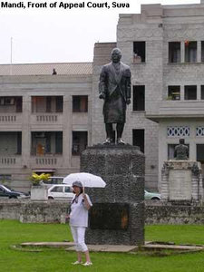 Fiji -M Front of Appeal Court, Suva