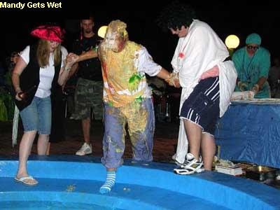 Neptune Deck Party -Mandy Gets Wet