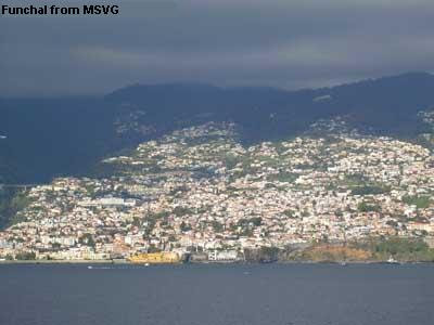 Madeira -  Funchal from MSVG