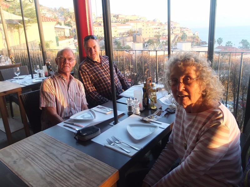 83.  D with Stewart & Pam at Vila de Lobos Carne Restaurant