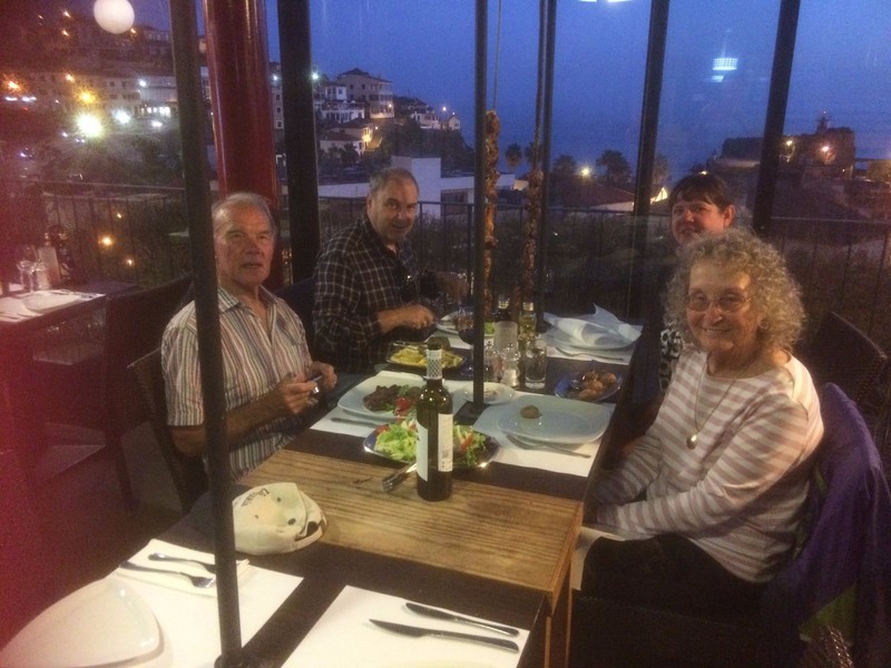 84.  The Four of us at Vila de Lobos Carne Restaurant