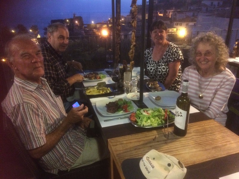 86.  All of us at Vila de Lobos Carne Restaurant