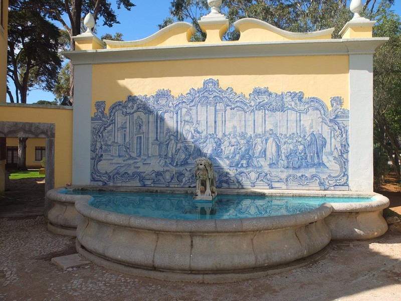 30.  Fountain in the Municipal Park, Cascais
