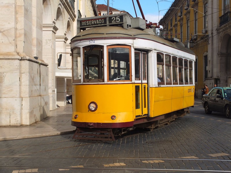 56.  A Lisbon Tram