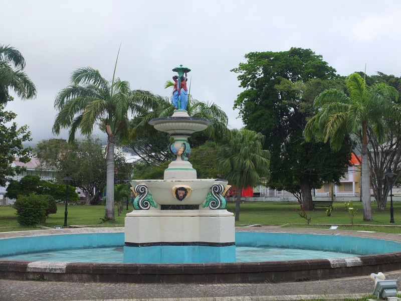 3.  Fountain in Independence Square, Basseterre