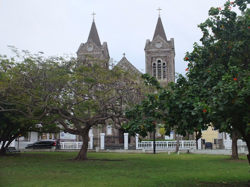 4.  Emaculate Conception Cathedral, Basseterre