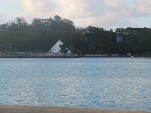 39.  Castries from the Ship