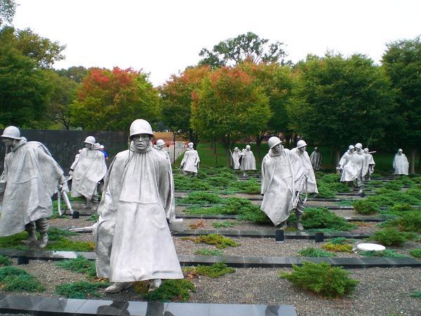 Korean war memorial