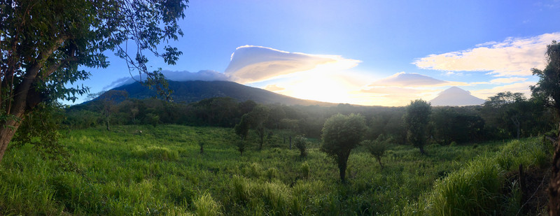 Sonnenuntergang auf Ometepe II