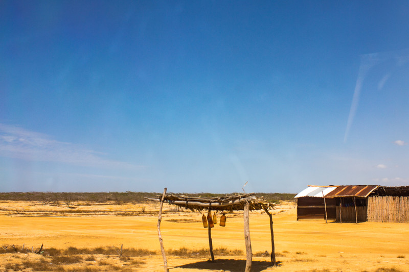 Eine "Tankstelle" mitten in der Wüste