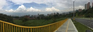 Ausblick über Medellín