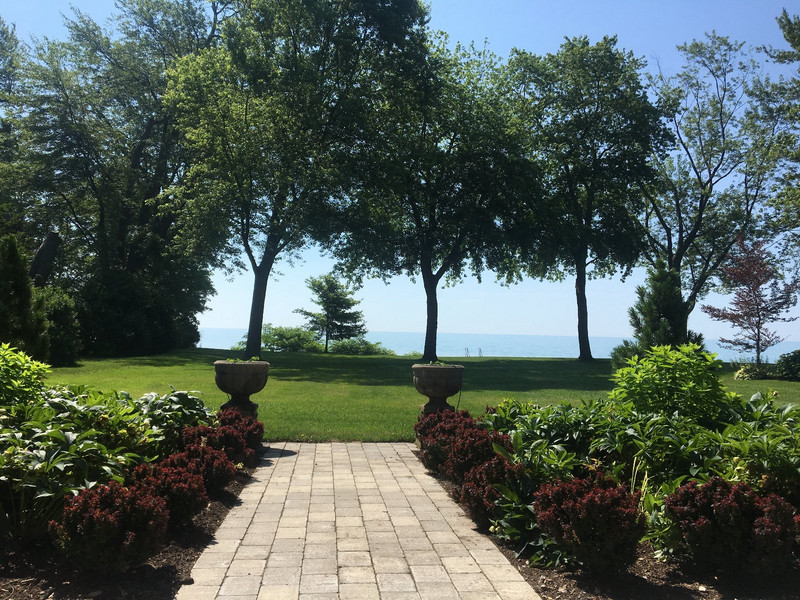 Cottage am Lake Erie: Das Grundstück