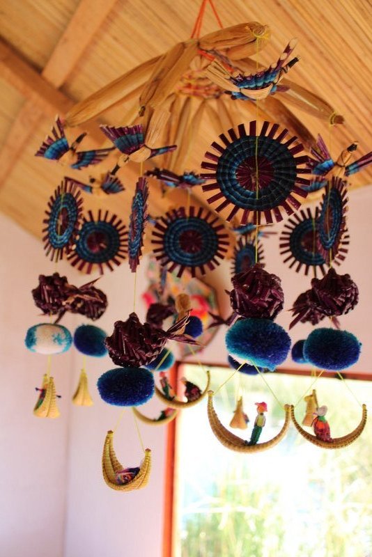 Typische Handwerkskunst vom Titicacasee