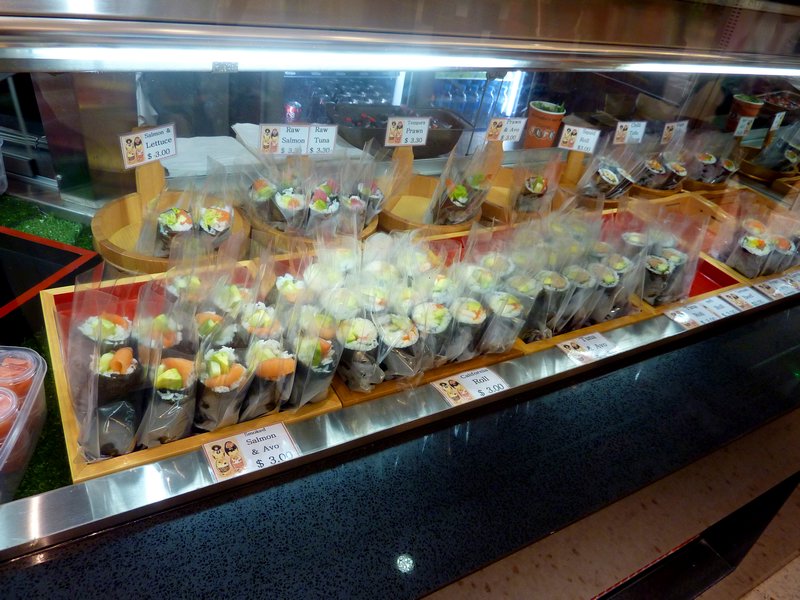 Sushi für 3$ .... mmmhhhh