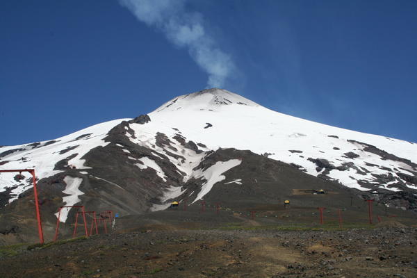Expeditionsstart auf den Vulkan