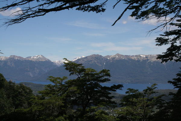 Aussicht von Villa Angostura