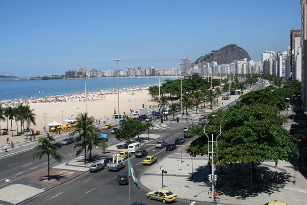 Copacabana in Rio de Janeiro