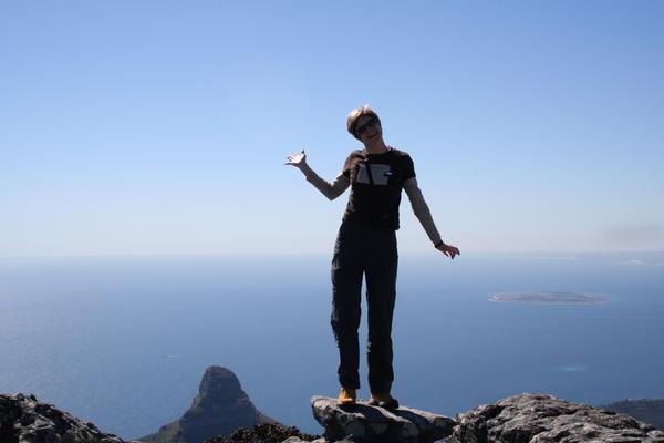Manu auf dem Tafelberg