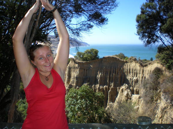 Cathedral Cliffs.....oh and me...being a cathedral!