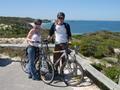 Us with our bikes, Rottnest Island