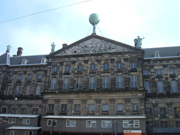 Some big building in Amsterdam