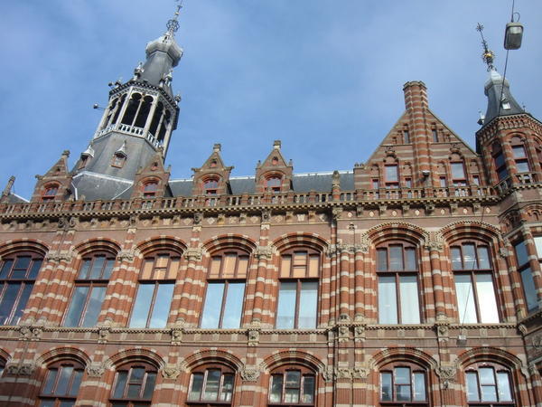 Another big building in Amsterdam
