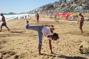 beach karate