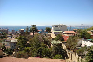 View from Pablo Neruda's house.