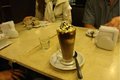 Mmm...hot chocolate with ice-cream