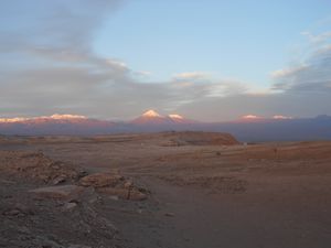Valley de la Luna backdrop--Boliva