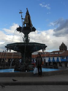 Main square fountain