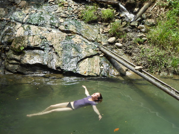 Aguas Caliente, natural hot spring
