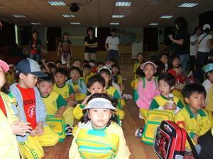 Gym full of Korean Kids