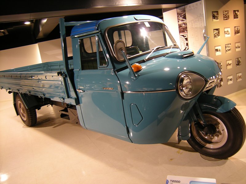 Un des premiers véhicules de Mazda