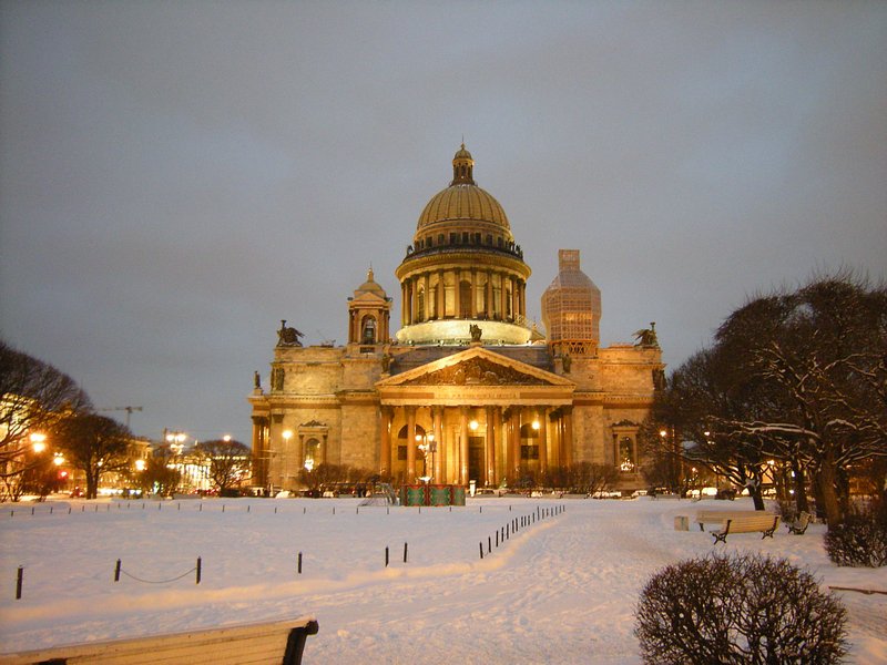Cathédrale St-Isaac - St-Petersbourg