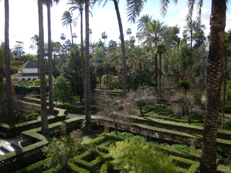 Jardin du palais royal - Séville