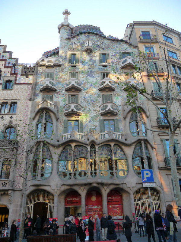 Maison faite par Gaudi