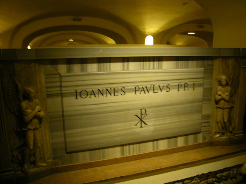 tombeau de Jean-Paul 1er