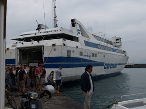 Our little ferry, the QEII