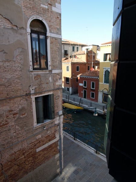 view from our room in Venice