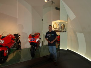 Casey Stoners 2007 Moto GP championship winning bike