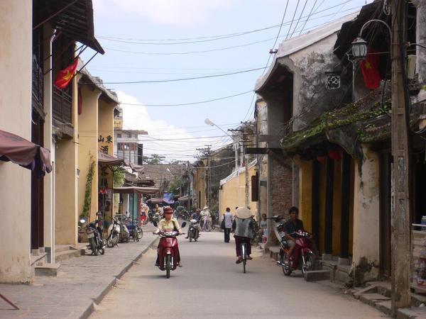 The streets of Hoi An